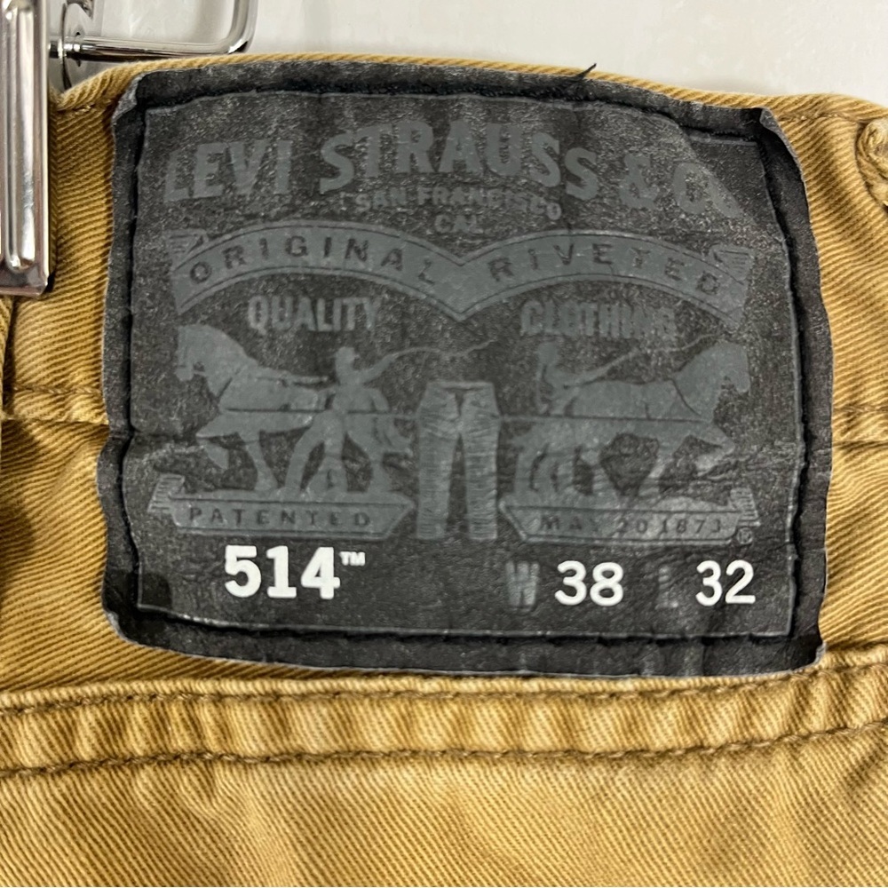 Levi's Men's Relaxed 514 Jeans khaki - Picture 4 of 6